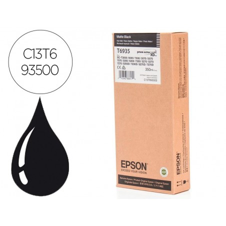 Ink jet epson gf serie sc t negro mate 350 ml