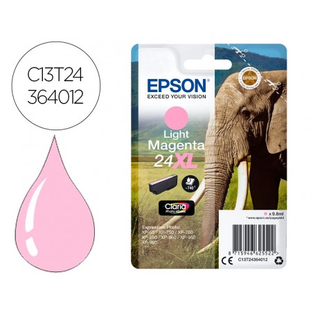 Ink jet epson claria photo hd ink magenta claro 24xl expression photo xp 950