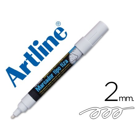 Rotulador artline pizarra verde negra epw 4 bl color blanco