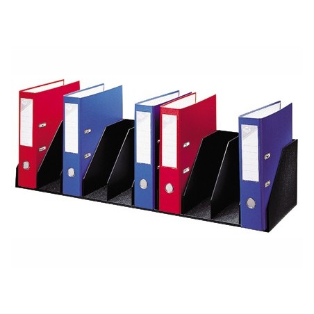 Organizador de armario fast paperflow negro baldas fijas 802 mm 10 compartimentos