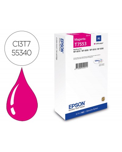 Ink jet epson magenta xl 4000p wf 8xxx