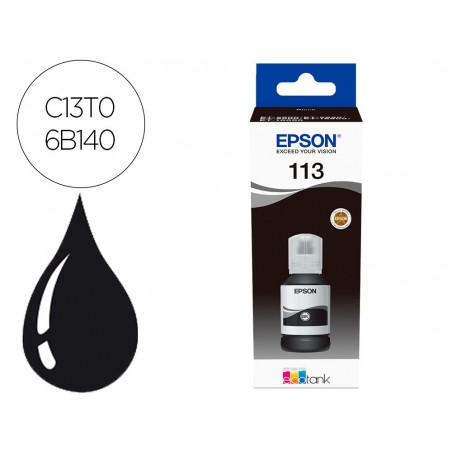 Ink jet epson ecotank 113 series negro