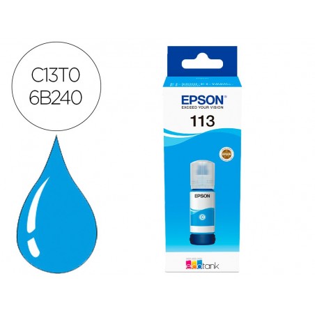 Ink jet epson ecotank 113 series cian