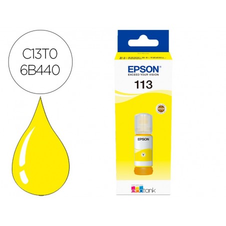 Ink jet epson ecotank 113 series amarillo