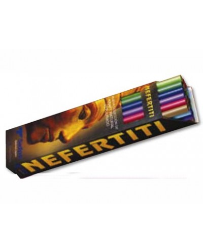 Expositor papel kraft nefertitis 24 rollos de colores surtidos 1x3 mt