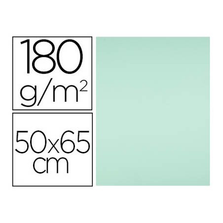 Cartulina liderpapel 50x65 cm 180g m2 verde