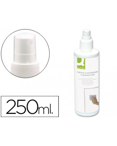 Spray q connect limpiador de pizarras blancas bote de 250 ml