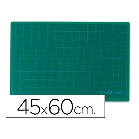 Plancha para corte q connect tamano 450x600 mm a 2 verde
