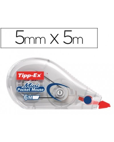 Corrector tipp ex cinta mini mouse 5 mm x 6 m