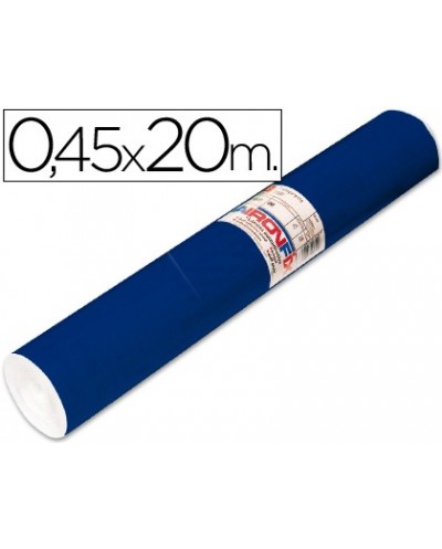 Rollo adhesivo aironfix unicolor azul mate oscuro 67150 rollo de 20 mt