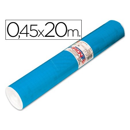 Rollo adhesivo aironfix unicolor azul mate medio 67014 rollo de 20 mt