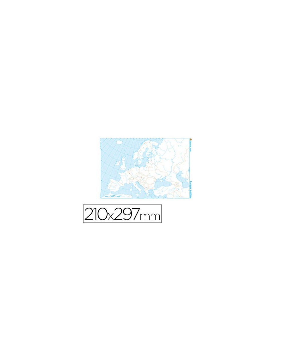 Mapa mudo b n din a4 europa politico
