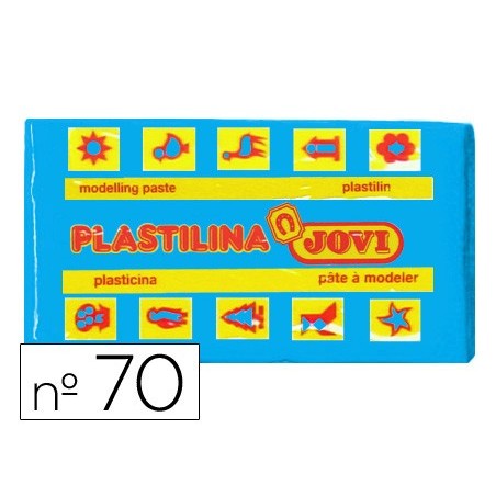 Plastilina jovi 70 azul claro unidad tamano pequeno