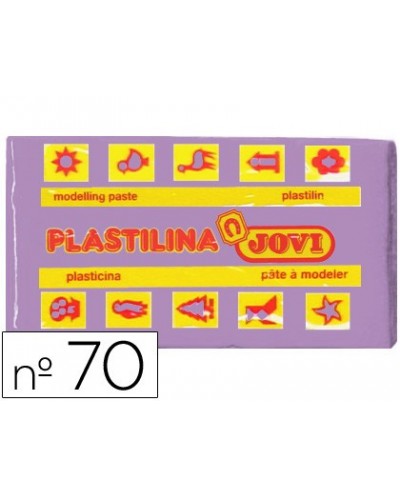 Plastilina jovi 70 lila unidad tamano pequeno