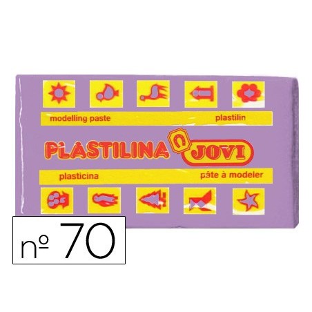 Plastilina jovi 70 lila unidad tamano pequeno