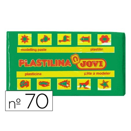 Plastilina jovi 70 verde claro unidad tamano pequeno