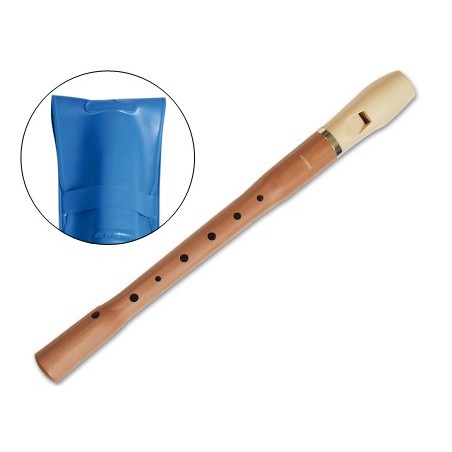 Flauta hohner madera funda azul