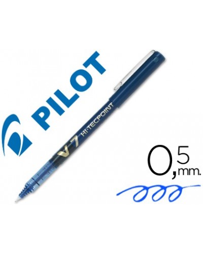 Rotulador pilot punta aguja v 7 azul 07 mm