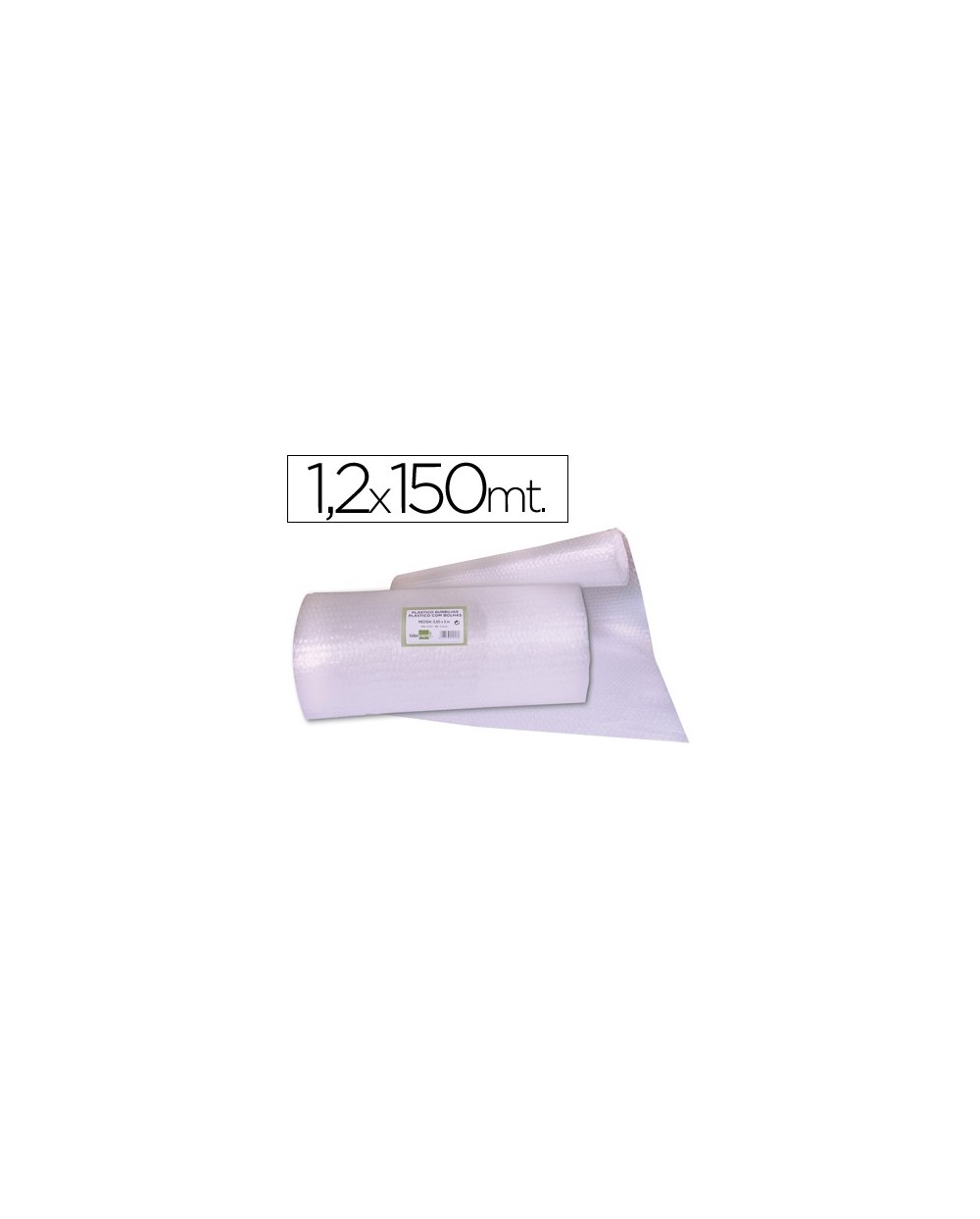 Plastico burbuja liderpapel 120x150m