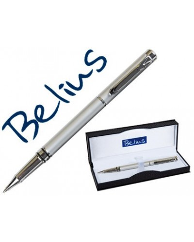 Roller belius nuremberg gris punta 05 mm tinta azul en estuche
