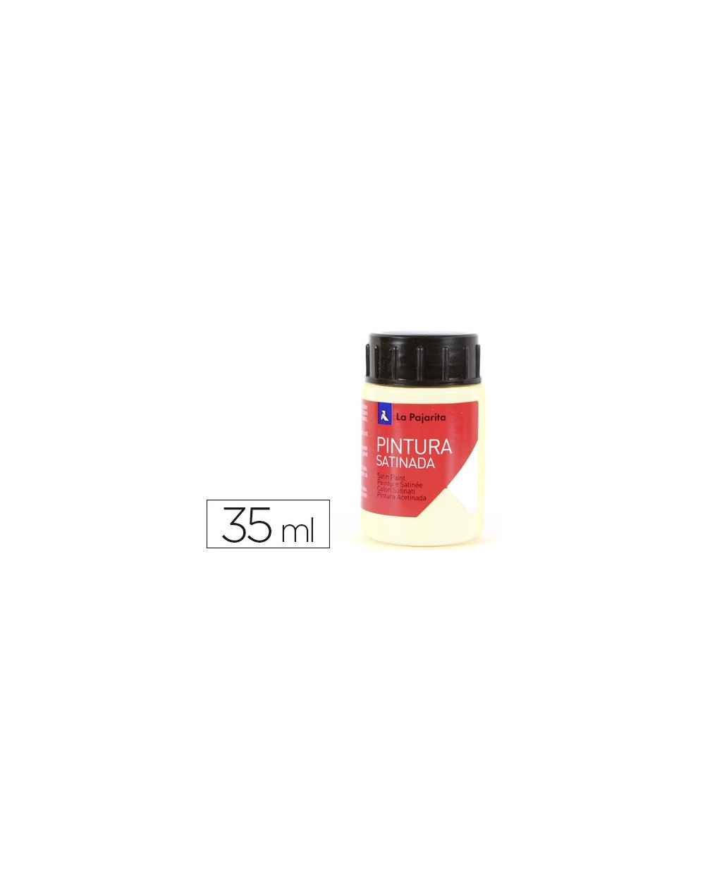 Pintura latex la pajarita marfil 35 ml