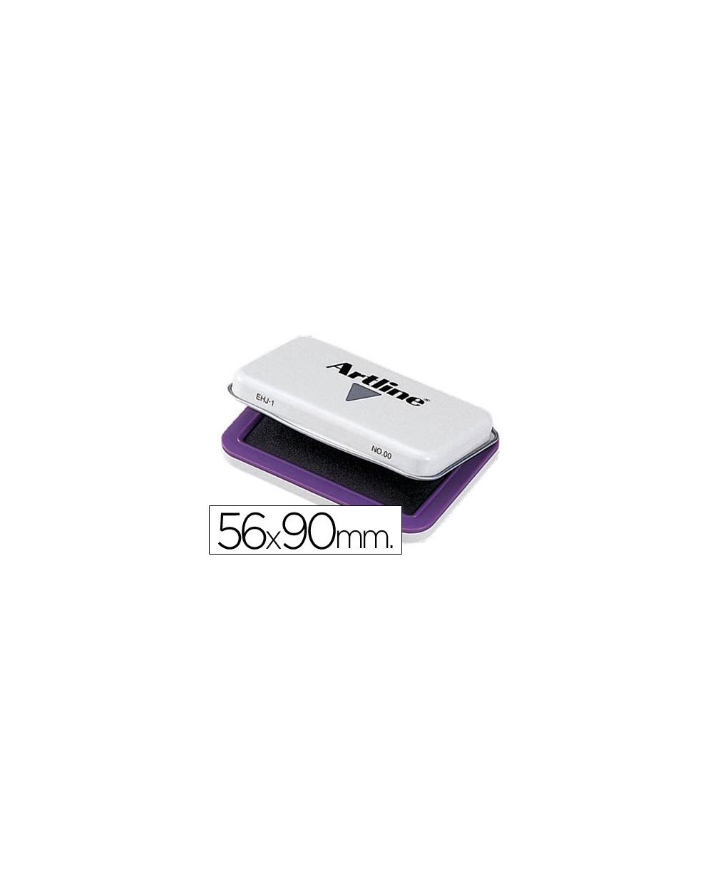 Tampon artline nº 0 violeta 56x90 mm