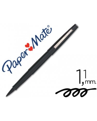 Rotulador paper mate flair original punta fibra 3101 1 negro
