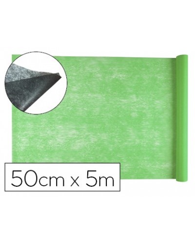 Tejido sin tejer liderpapel terileno 25 g m2 rollo de 5 mt verde