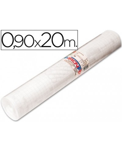 Rollo adhesivo aironfix unicolor transparente 67001 rollo de 90 cm x 20 mt