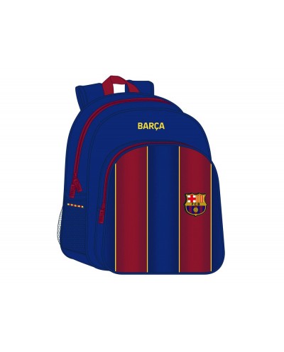 Cartera escolar safta fc barcelona 1 equipacion 20 21 mochila junior adaptable a carro 320x120x380 mm