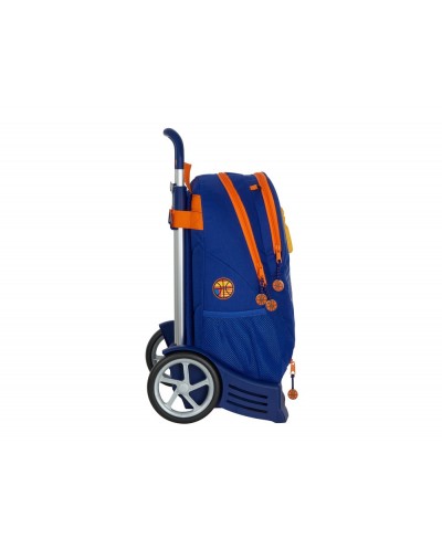 Cartera escolar safta con carro valencia basket club 320x160x440 mm