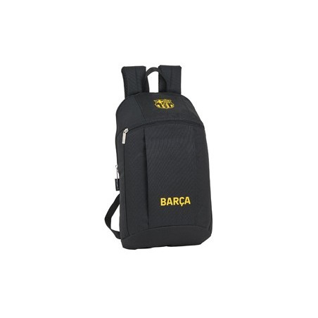 Cartera escolar safta fc barcelona black mini mochila 220x100x390 mm