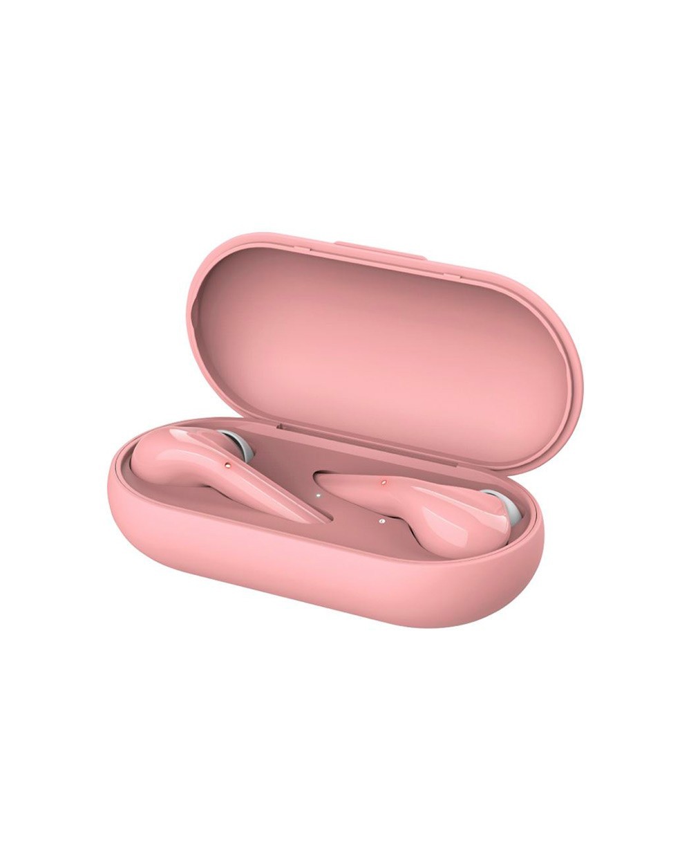 Auricular trust nika inalambrico bluetooth con estuche de carga color rosa