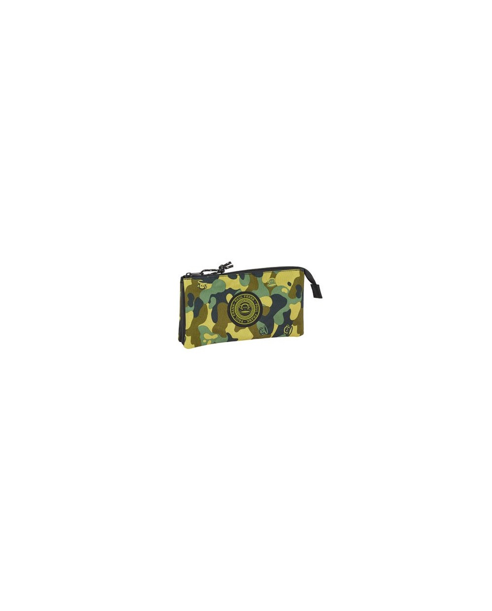 Bolso escolar safta portatodo paul frank camo triple 220x120x30 mm