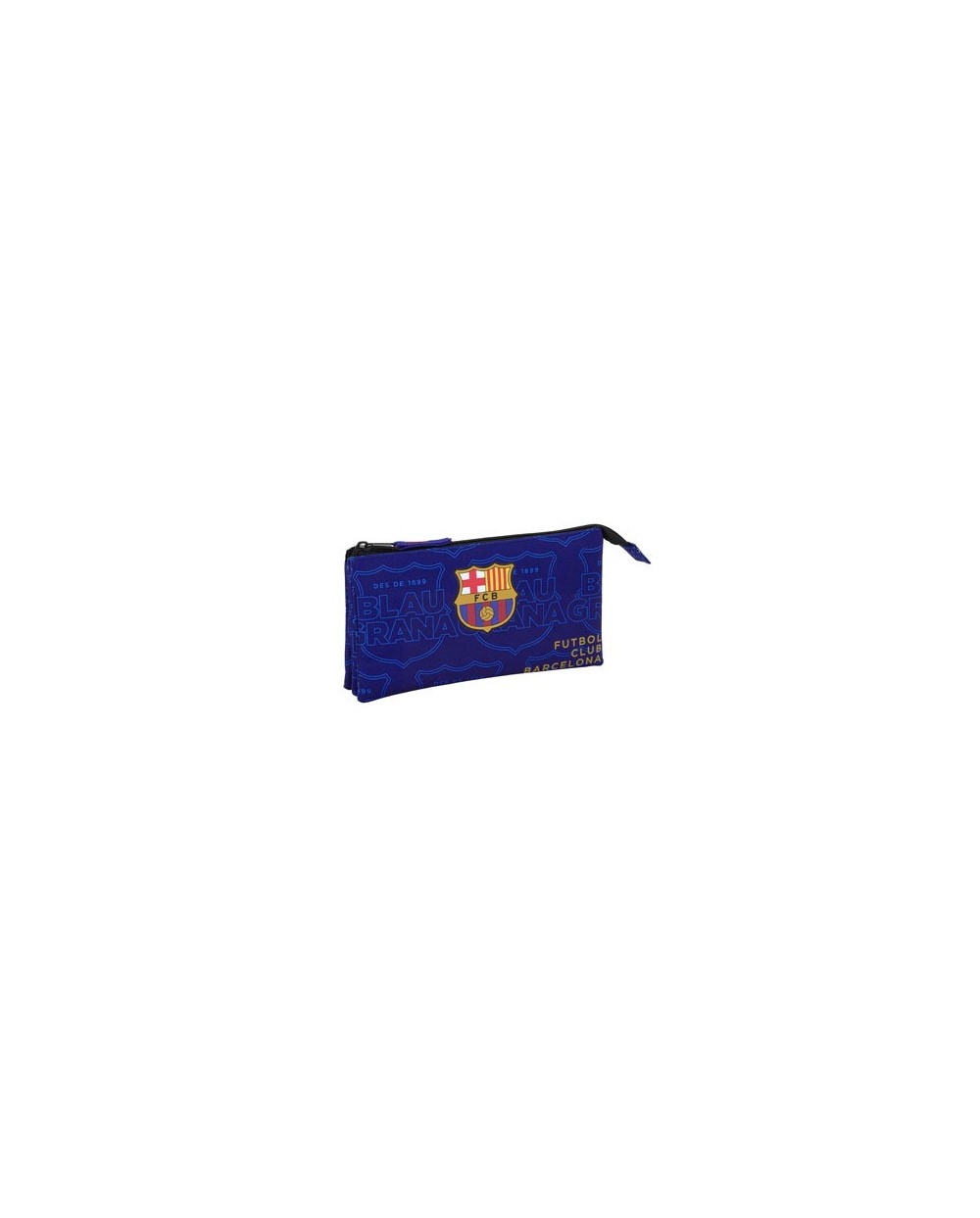 Bolso escolar safta portatodo fc barcelona blue triple 220x120x30 mm
