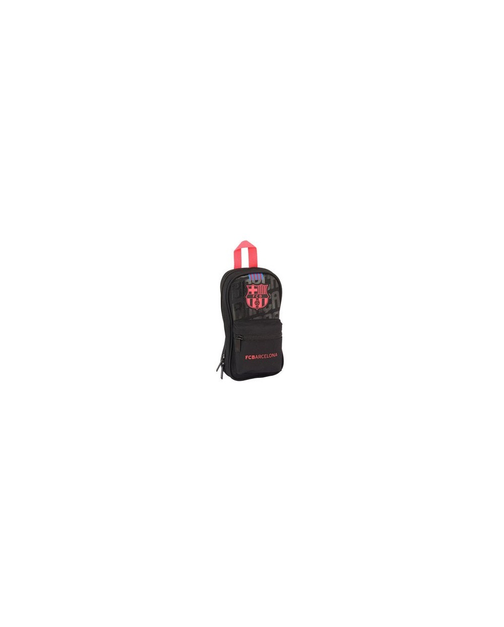 Plumier escolar safta fc barcelona 3 equipacion 18 19 mochila con 4 portatodos llenos 120x50x230 mm