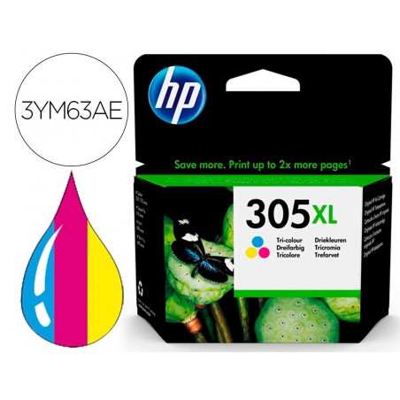 Ink jet hp 305xl deskjet 1210 1212 1255 2732 2752 4155 4158 envy 6020 6052 6055 6420 tricolor 200