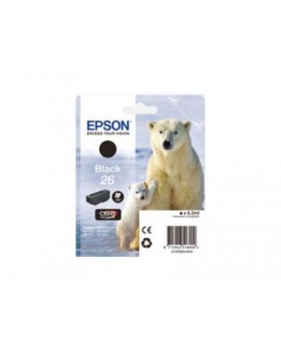 Inkjet epson tinta 26 negra