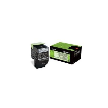 Consumible impresora laser lexmark 802sk toner negro retorn