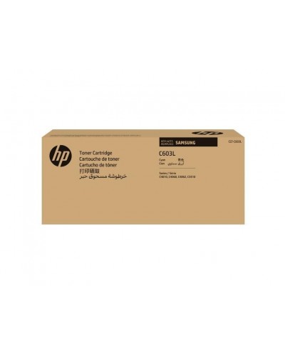 Consumibles hp inc clt c603l els toner cian