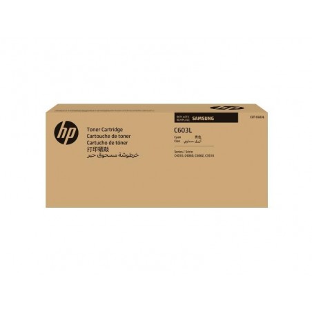 Consumibles hp inc clt c603l els toner cian