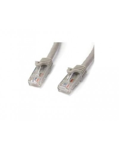 Cables fibra ethernet telef startech cable 2m gris cat6 snagless