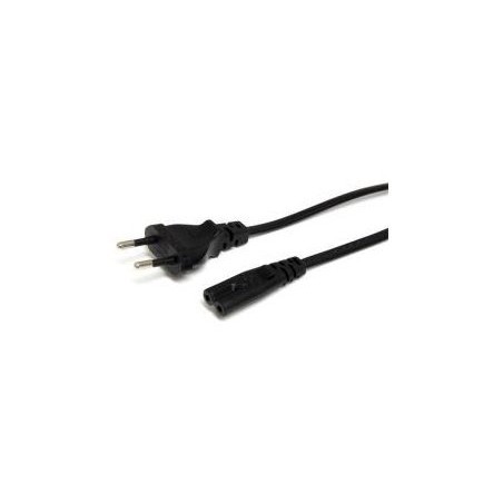 Cables ordenador movilidad startech cable corriente 1m europeo c7