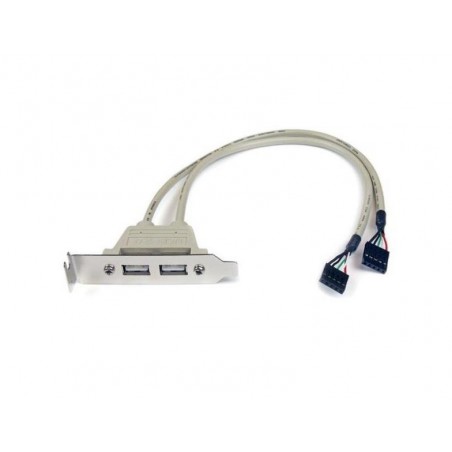 Cables ordenador movilidad startech adaptador placa usb a h 2 puertos