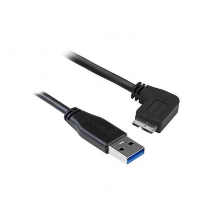 Adaptadores startech cable 0 5m microusb 3 acodado