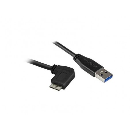 Adaptadores startech cable 1m micro usb 30 acodado