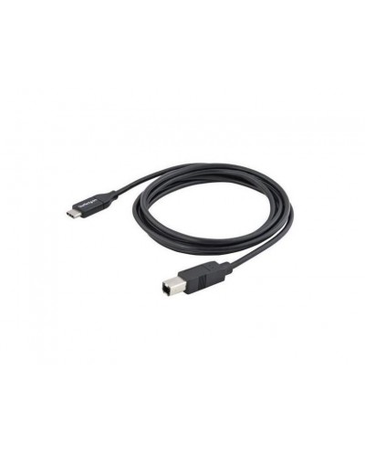 Adaptadores startech cable 2m usb c a usb b macho