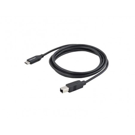 Adaptadores startech cable 2m usb c a usb b macho