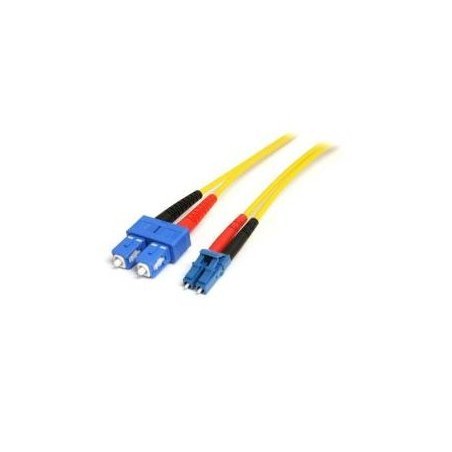 Cables fibra ethernet telef startech adaptador red 1m monomodo dplexfib