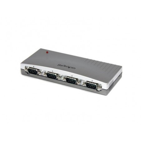 Adaptadores startech hub ladron usb 4 puertos serie